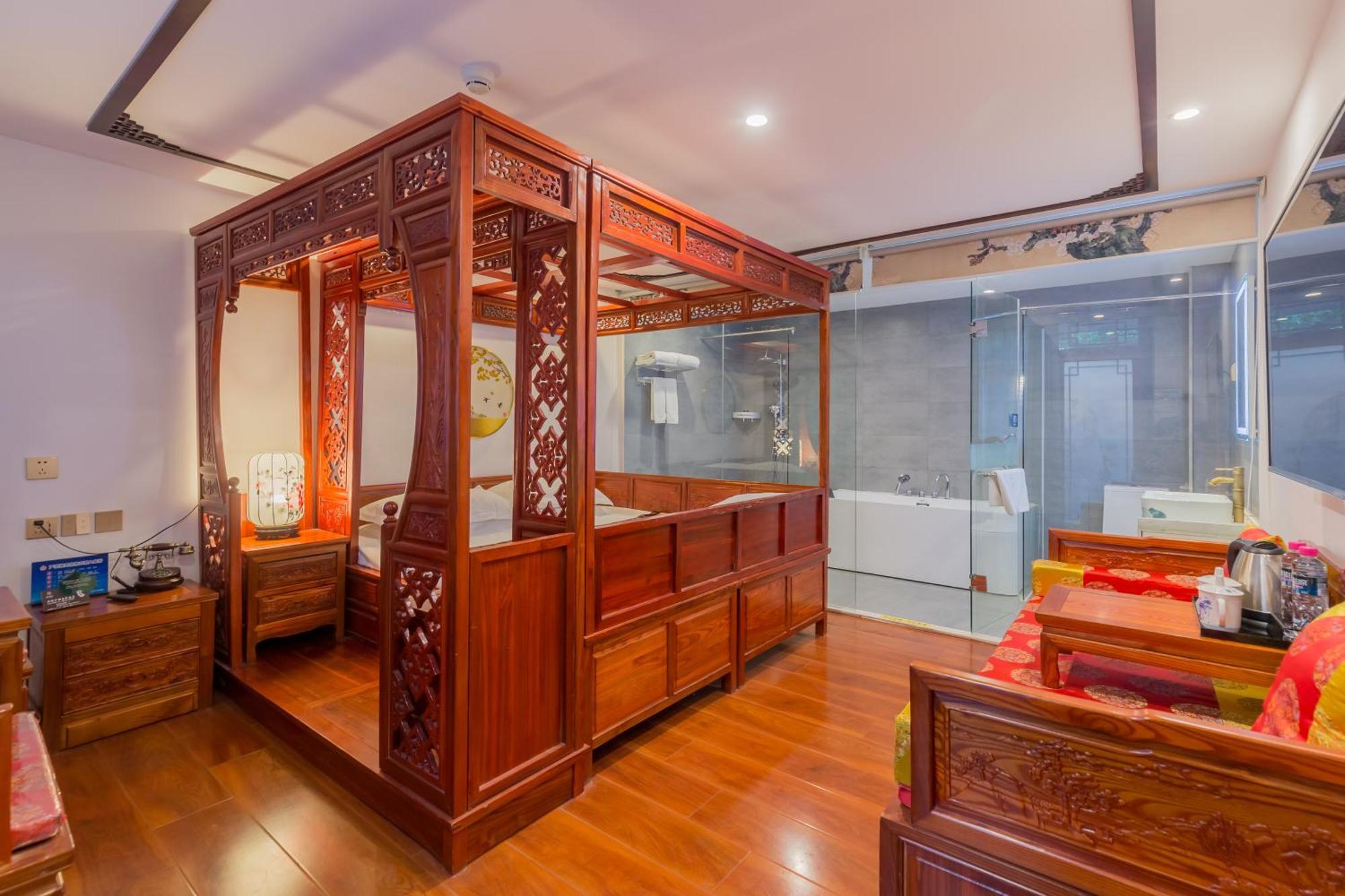 Qinfu Hotel Beijing Nanluogu Lane Houhai מראה חיצוני תמונה