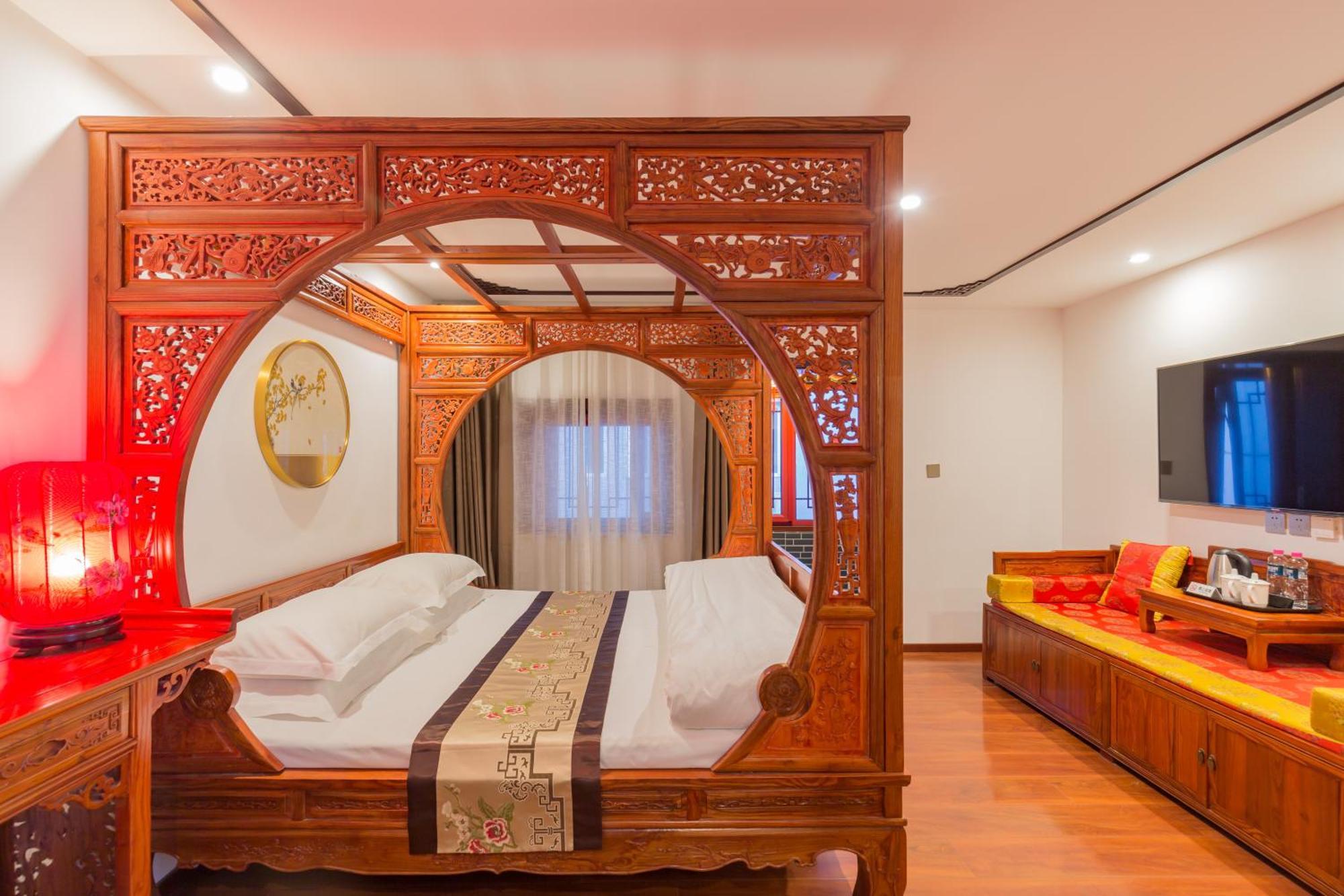 Qinfu Hotel Beijing Nanluogu Lane Houhai מראה חיצוני תמונה