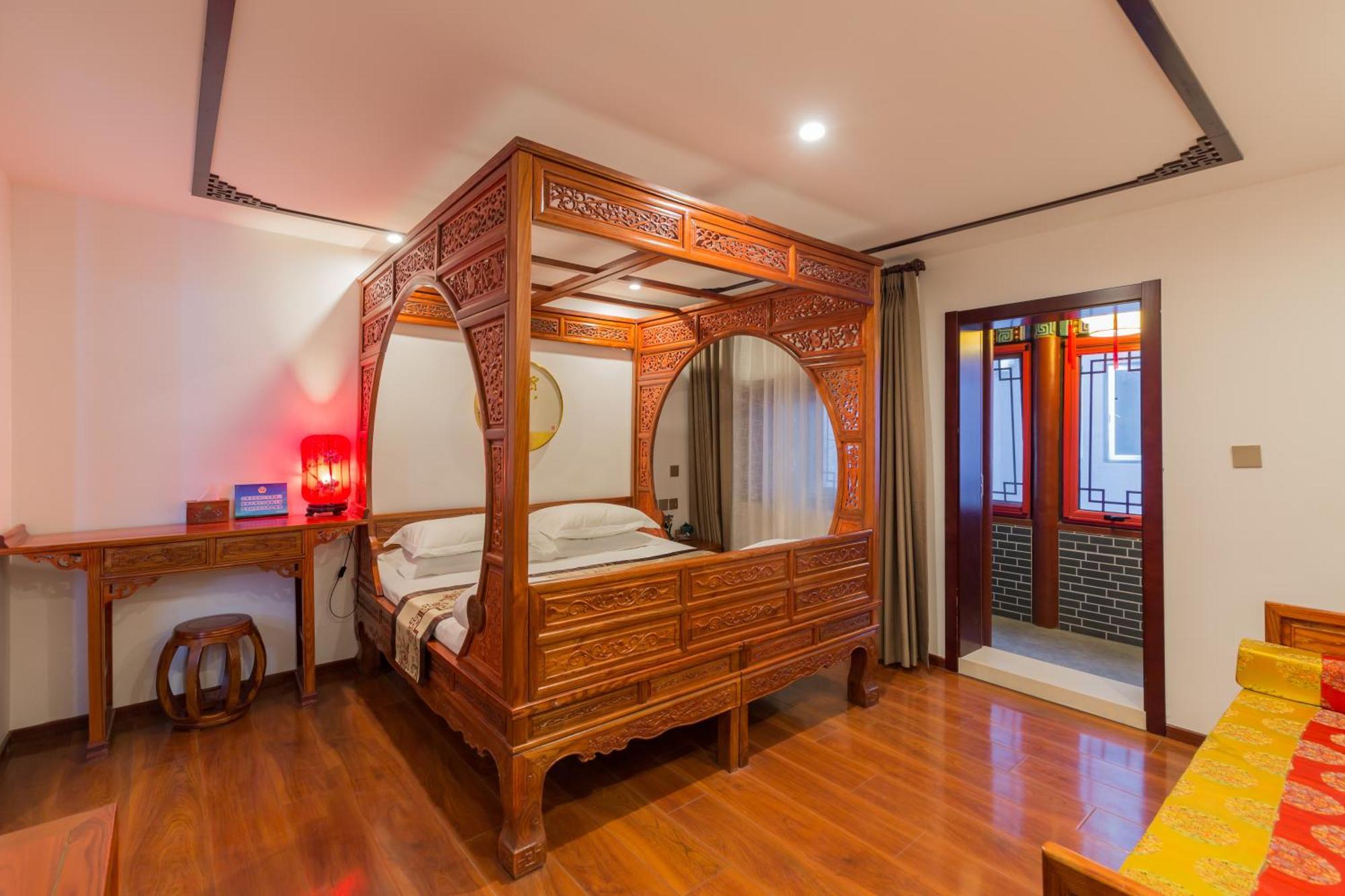 Qinfu Hotel Beijing Nanluogu Lane Houhai מראה חיצוני תמונה