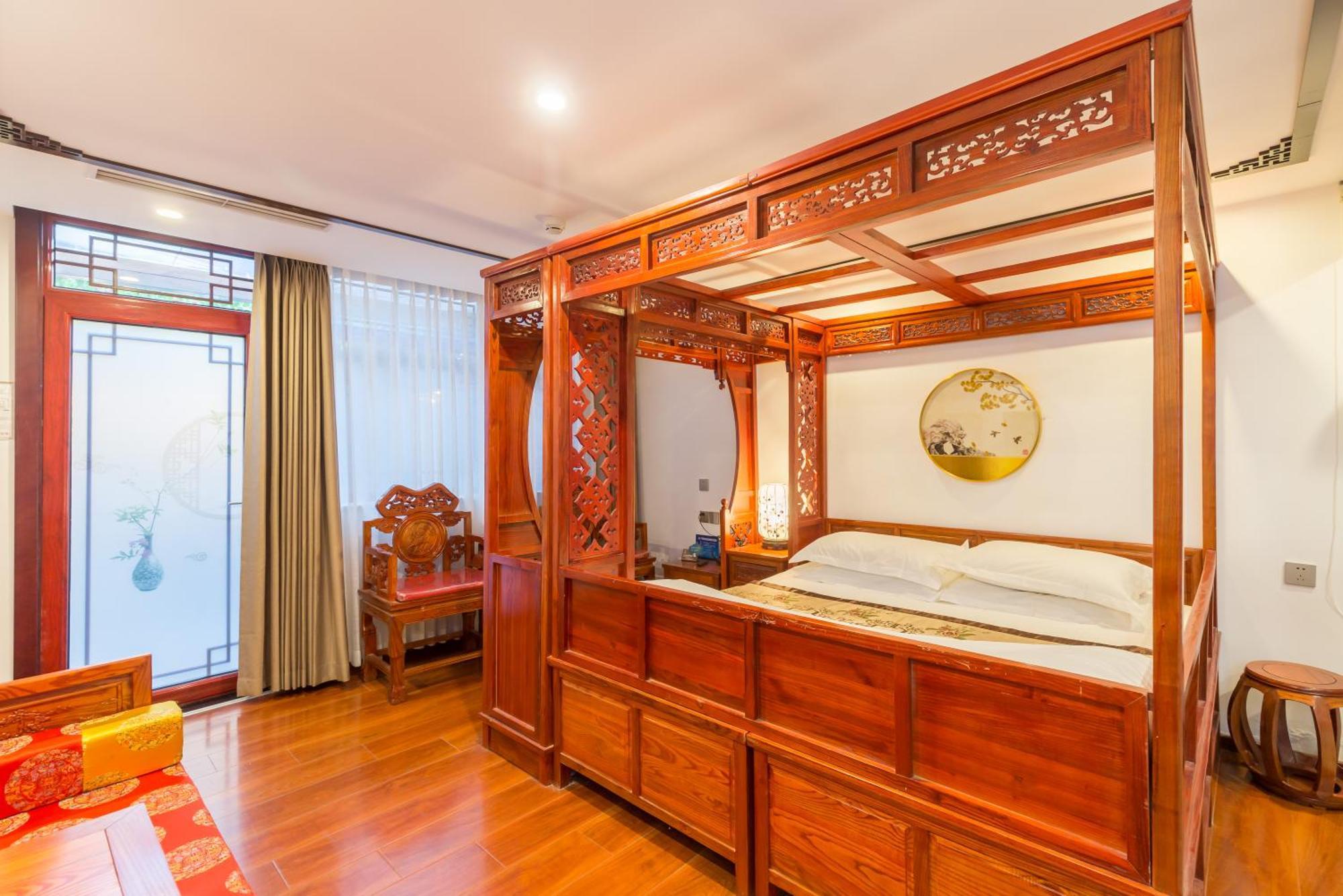 Qinfu Hotel Beijing Nanluogu Lane Houhai מראה חיצוני תמונה