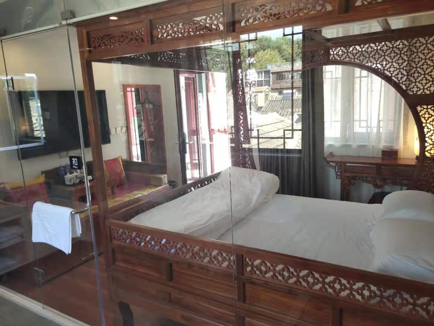 Qinfu Hotel Beijing Nanluogu Lane Houhai מראה חיצוני תמונה